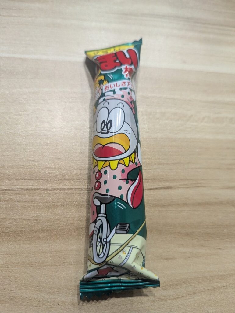 Umaibo Yasai Salad flavor Japanese dagashi package front